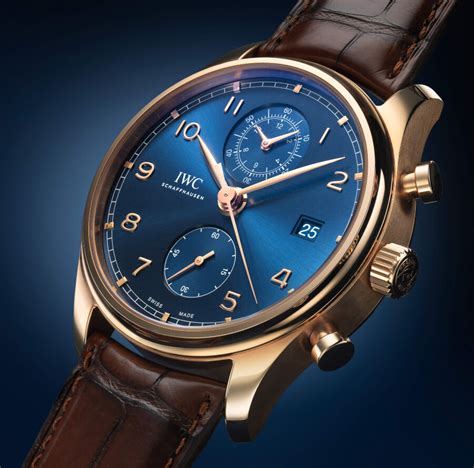 iwc bucherer blue edition|IWC Portugieser Chronograph BUCHERER BLUE Special Edition.